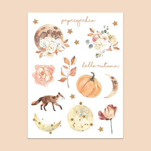 Autumn Celestial Stickers 241 - PapergeekCo