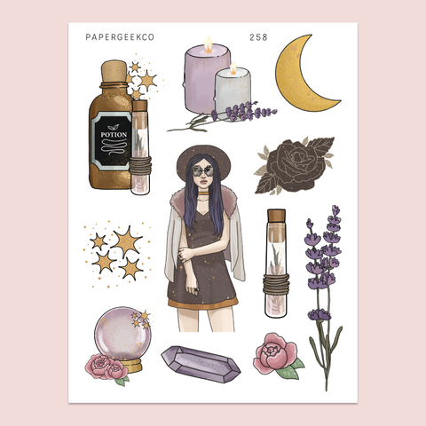 Celestial Witchcraft Stickers 258 - PapergeekCo