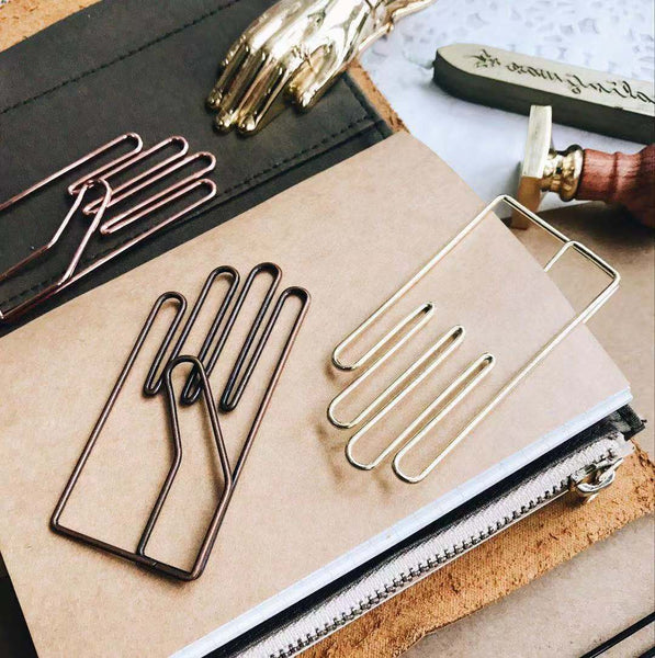 Hand Paper Clips - PapergeekCo