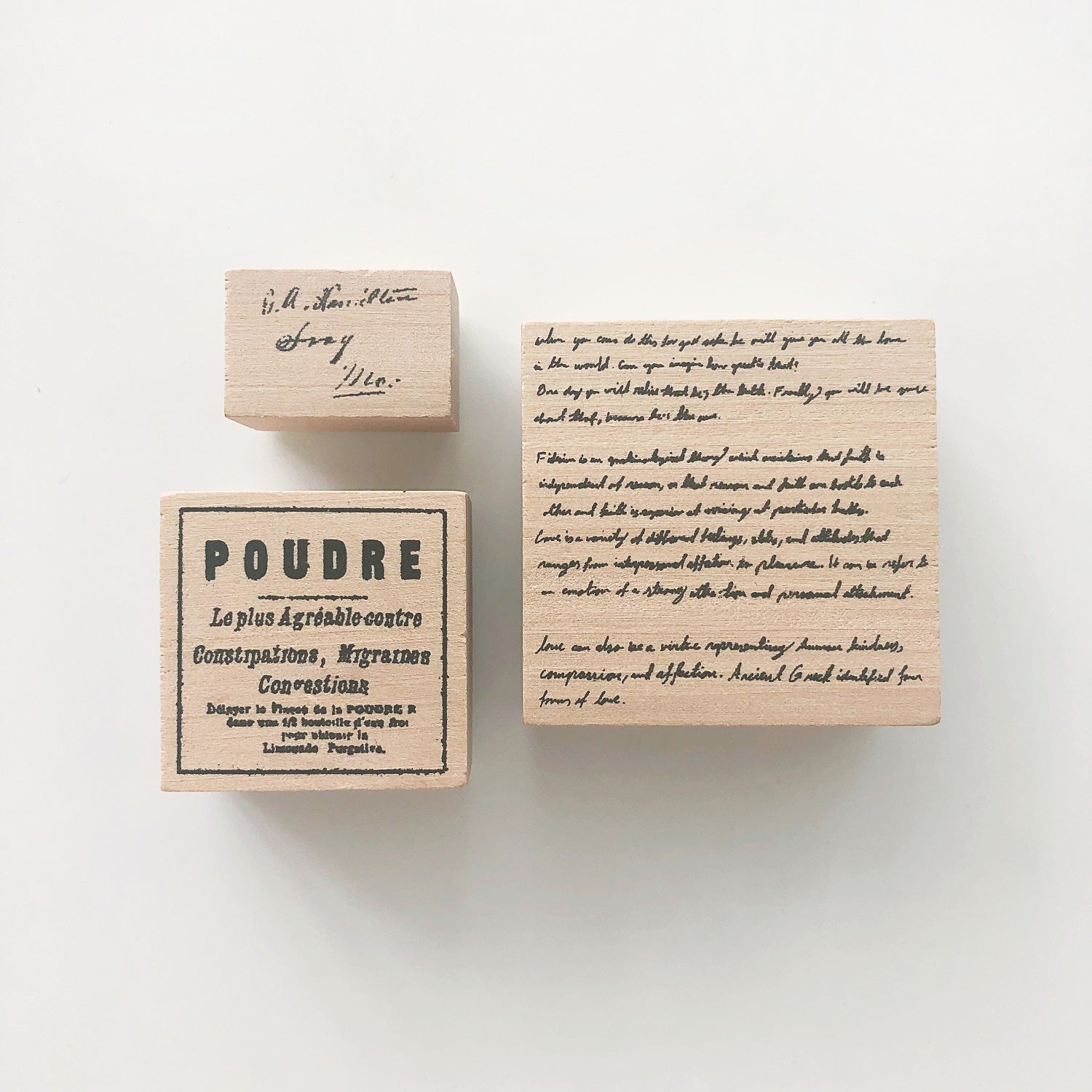 Journaling Rubber Stamp - PapergeekCo