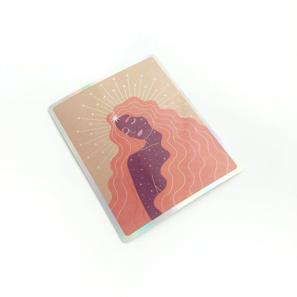 Star Goddess by Katarina Samohin (Collab collection Holo Sticker)