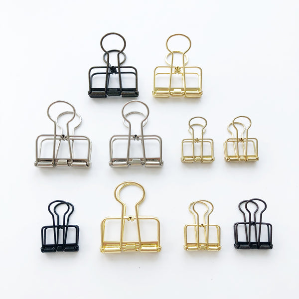 Binder Clips / Ligne Clips - PapergeekCo