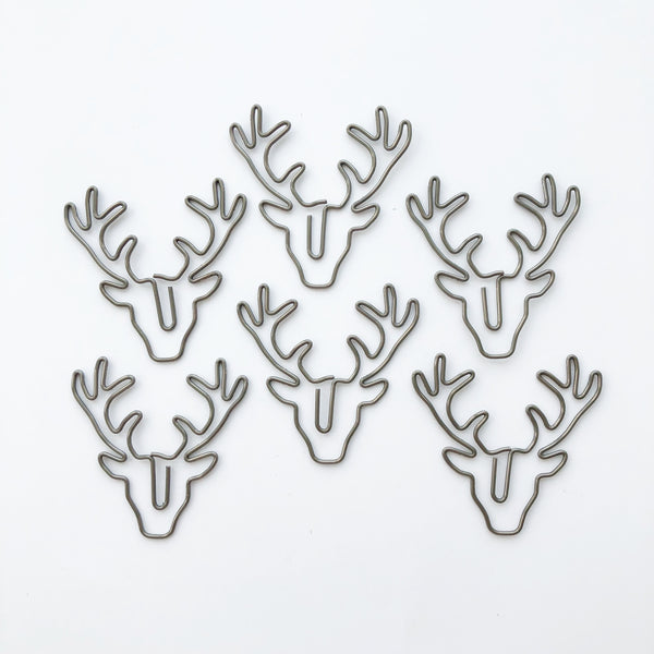 Antler Paper Clips 8 pcs - PapergeekCo