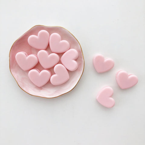 Pink Heart Shape Clips - PapergeekCo