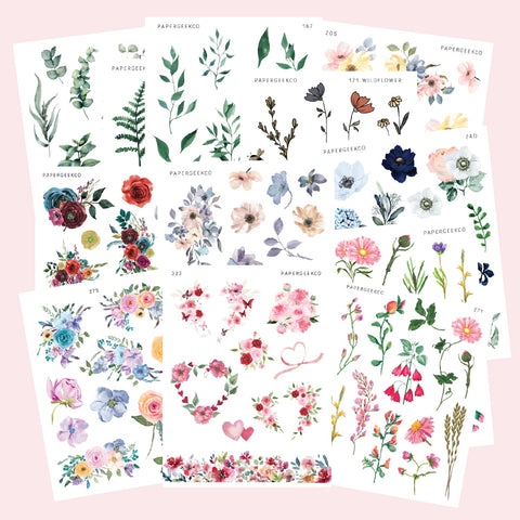 Botanical Stickers Bundle 4.0 NEW