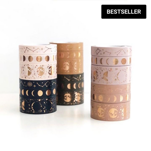 Celestial Moth Washi Tape AUG Release – PapergeekCo