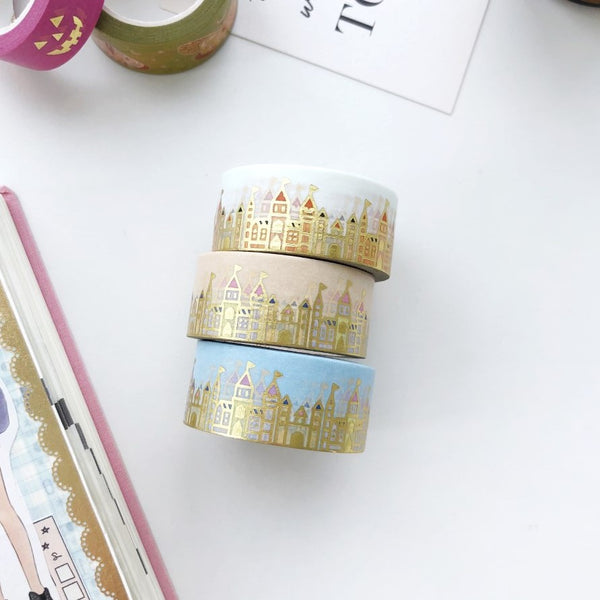 Summertime Castle Washi Tapes OOPS (AUG Release)